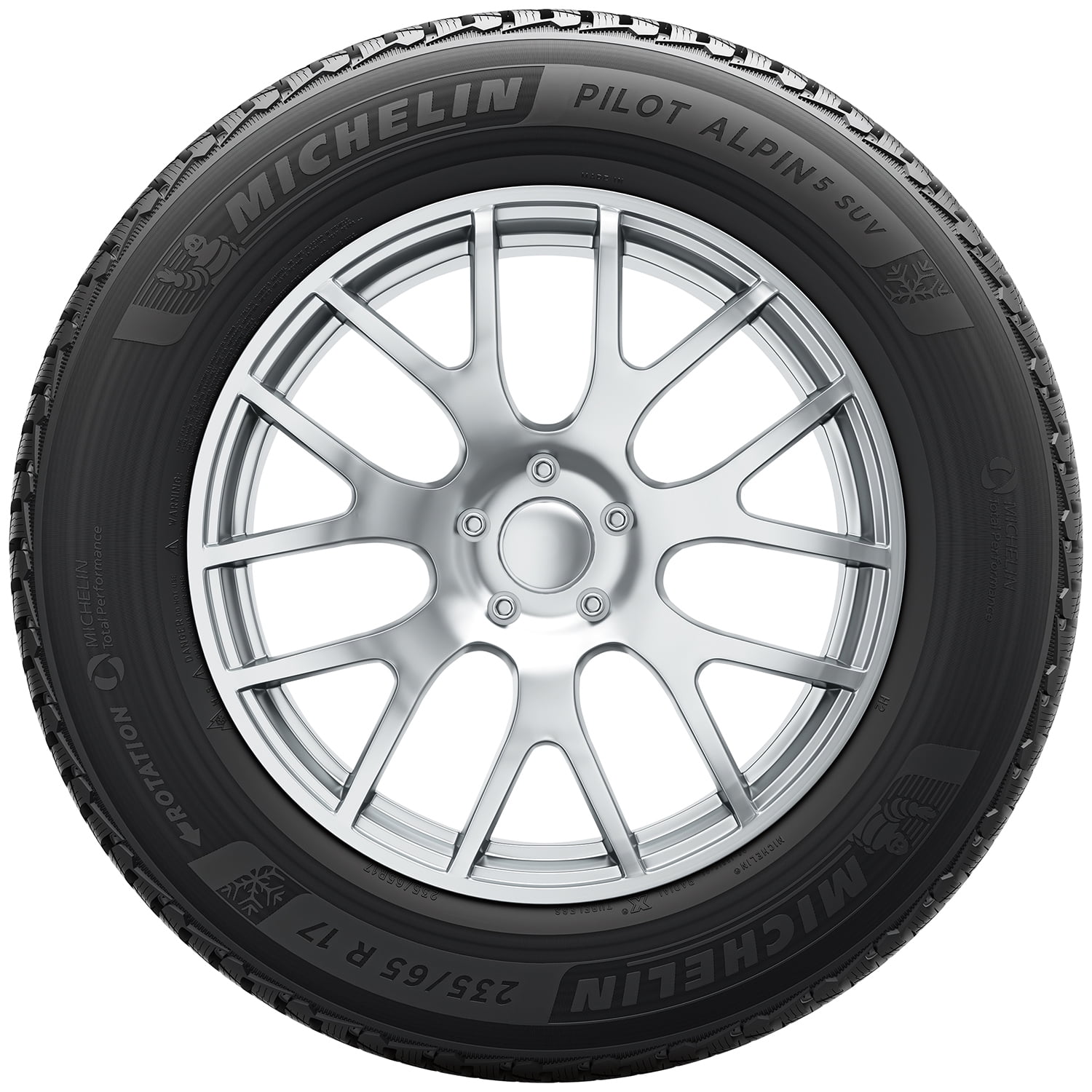 Winter 255/45R21/XL 106V Alpin Michelin SUV Tire 5 Pilot