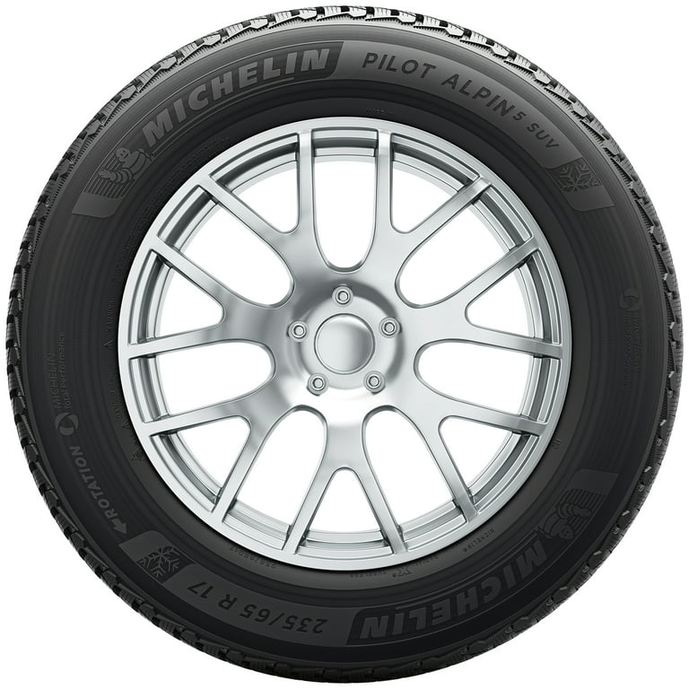 Michelin Pilot Alpin 5 SUV Winter 255/50R21/XL 109H Tire Fits: 2023 BMW iX  M60, 2022 Rolls-Royce Cullinan Base