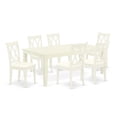 thumbnail image 2 of East West Furniture Dining Room Set Linen White, LGCL7-LWH-C, 2 of 6