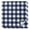 Blue, variant on Cloth Napkins Set of 6 - 20x20 Inches, Grey Plaid Washable Reusable Table Napkins, Gradient Geometric Buffalo White Checkered Soft & Absortbent Dining Napkin for Party Wedding Hotel Restaurant