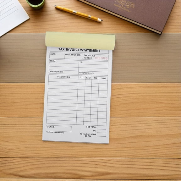 DRAFIDEEP English Purchase Order Book for Small Business with Efficient Financial Tracking and Management