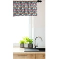 thumbnail image 3 of Ambesonne Mandala Window Valance, Oriental Pattern, 54" X 18", Multicolor, 3 of 3