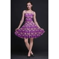 thumbnail image 4 of Bimba Robe d'Été Sans Manches Mini Fluide à Bretelles pour Femme, Robe Soleil à Imprimé Floral - Petit, 4 of 5