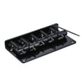 thumbnail image 4 of String 5-saddle Bridge Set for 5 String Electric Bass Guitar Part Replacement Black, 4 of 7