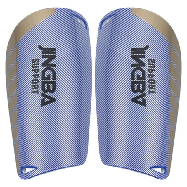 Almohadillas profesionales Fútbol Zulema Protector de espinilla de fútbol 1 par Azul