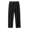 thumbnail image 5 of MKHSQHDG Male Pants Men's Casual Loose Hop Denim Work Pants Jeans with Cargo Pockets Xl, 5 of 6