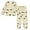 Cute Bees and Honeycomb Pattern, variant on Fluffy Pajamas Set Fuzzy Winter Warm Pj Sets Pullover Tops and Long Pants Cute Cartoon Llama Pattern Large