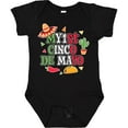 thumbnail image 3 of Inktastic My 1st Cinco De Mayo with Sombrero Red Chili Pepper Taco and Cactus Boys or Girls Baby Bodysuit, 3 of 5