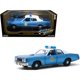 thumbnail image 1 of Coche de Modelo fundido a presión 1975 Plymouth Fury Police Pursuit Arkansas State Police Azul metálico con tapa blanca Greenlight 84102, 1 of 1