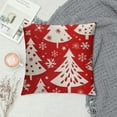 thumbnail image 2 of Nawypu Red Christmas Pillow Covers Holiday Throw Pillows Case Xmas Winter Pillow Case Festival Throw Cushion Cover Decorative Christmas Cushion Covers, 2 of 5