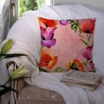 thumbnail image 3 of Carolines Treasures CK1701PW1414 Poppy Flowers Fabric Decorative Pillow, 14Hx14W, multicolor, 3 of 4