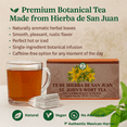 thumbnail image 4 of Hierba de San Juan Tea (St. John’s Wort) – 25 Tea Bags – 100% Natural, Vegan, Non-GMO Herbal Tea – Caffeine-Free Botanical Infusion –  Authentic  Mexican Herbal Blend, 4 of 9