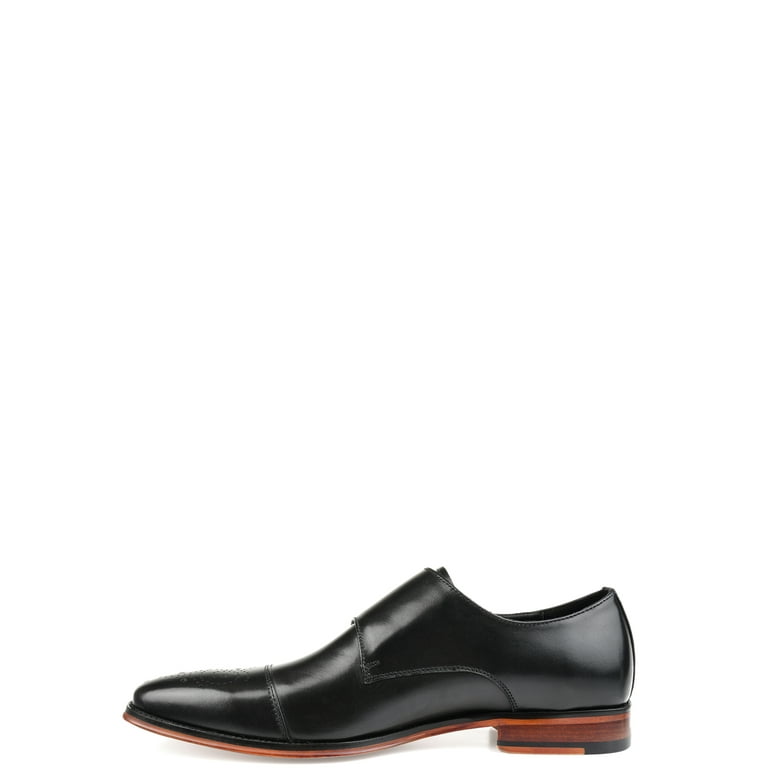 Tuck & Von Men's Genuine Leather Double Monk Strap Dress Tuck & Von Men's Genuine Leather Double Monk Strap Dress