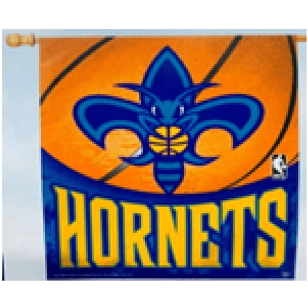 NBA CHARLOTTE HORNETS EARLIER -NEW ORLEANS HORNETS Heavy Duty 27"x37"