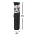 thumbnail image 3 of Gkeoshab Home Textile Storage Christmas Wrapping Paper Storage Bag Container Fits 14-20 Gift Wrap Roll Home & Garden, 3 of 8