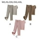 thumbnail image 3 of Qarigey Conjunto de pijama de seda helada para mujer, camiseta y cómoda, pantalones holgados, ropa de dormir informal de piezas para conjuntos de ropa Gris claro 3XL, 3 of 6