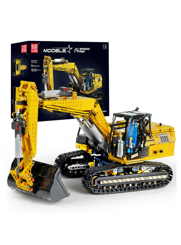 Mould King Technical Car Toys The 13112 Motorized Excavator Building Block