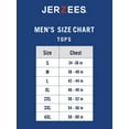thumbnail image 4 of Jerzees Men's and Big Men's Dri-Power Cotton Blend Long Sleeve Tees with Moisture Wicking and Odor Protection, Sizes S-3XL, 4 of 5
