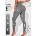 thumbnail image 6 of Women's Basic Mesh Compression Shapewear Leggings, 6 of 10