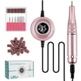 thumbnail image 2 of Lijadora de uñas eléctrica recargable, máquina de manicura con modo de pausa, torno de uñas, herramienta de eliminación de corte de Gel, 35000RPM, nuevo, 2 of 5