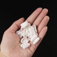 thumbnail image 3 of 20 Pack Clear Plastic Beaded Chain Connector Vertical Roman Roller Blind Ball Chain Cord Connector Clips, 3 of 5
