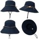 thumbnail image 2 of Sombrero de verano plegable de ala ancha para mujer, protección solar UPF 50 y protección para el cuello., 2 of 5