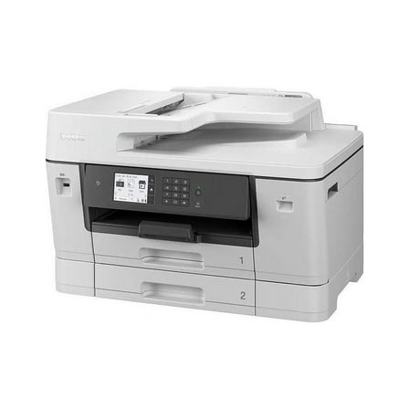 Brother MFC-J6940DW Color Inkjet All-in-One Printer with 500-sheet total paper capacity and the ability to print, scan, copy or fax up to 11”x17"