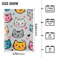 thumbnail image 2 of FORMRS 1-Subject Spiral Notebook 8" x 5" College Ruled 60 Refillable Sheet, Cute Cat Pattern, 2 of 7