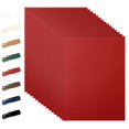 thumbnail image 1 of Papel para álbumes de recortes Guakicae, rojo navideño, 8,5 x 11, 1200 g, 100 unidades, 1 of 7