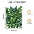 thumbnail image 2 of GOSMITH 16x20 in / 12x16 in Decorative Green Tropical Palm Tree Banana Leaf Alocasia Fern Monstera Canvas Wall Art 16x20 in, 2 of 5