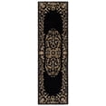thumbnail image 3 of Safavieh Heritage Cleves Oriental Wool Runner Rug, Black, 2'3" x 14', 3 of 12