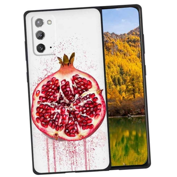 Compatible with Samsung Galaxy Note 20 5G Phone Case, pomegranate-fruits-511 Case Silicone Protective for Teen Girl Boy Case for Samsung Galaxy Note 20 5G