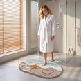 thumbnail image 6 of Beach Print Bathroom Rugs Set, Non-Slip Backing,Soft Washable Absorbent Quick Dry, Ocean Sea Theme Bath Mat for Shower Floor, Kitchen Decor, Kids Room(31.5 x 19.6in), 6 of 6