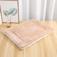 thumbnail image 5 of Alfombra para perros y gatos | Cama antideslizante de terciopelo de leche blanda para cuatro estaciones | Cojín multicolor lavable desmontable | Alfombra de poliéster duradero de 30x40cm, 5 of 6