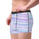 thumbnail image 2 of Fotbe Striped Gradient Calzoncillos Tipo Boxer con Bolsa de Soporte Total para Hombre, X-Temp Fresco, Transpirable y de Secado Rápido-Large, 2 of 5