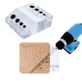 thumbnail image 1 of Guía De Taladro Muzata Para Kit De Barandilla De Cable Montaje De Tornillo De Retraso Instalación De Poste De Madera Ajuste Para Plataforma Horizontal De 90 Grados Y Escalera En Ángulo De 45 Grados Pl, 1 of 1