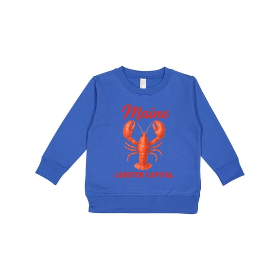 Inktastic Maine Lobster Capital Toddler Sweatshirt