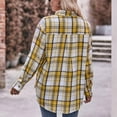 thumbnail image 5 of Ketyyh-chn99 Women's Shirts 2024 3/4 Length Sleeve Womens Tops Cute Shirts Yellow,S, 5 of 5
