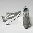 thumbnail image 6 of CMR CHAMARIPA Elevator Shoes For Men - Gray Microfiber & Mesh Sneakers 8CM / 3.15 Inches, 6 of 9