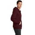 thumbnail image 3 of Port & Company ® - Core Fleece Full-Zip Hooded Sweatshirt. PC78ZH, 3 of 6