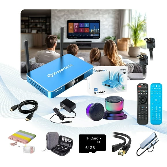Superbox S6 Max 4GB/64GB Original New Android TV System Device