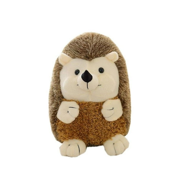 Peluche de peluche con forma de erizo, adorable y suave, 22 cm, para niños