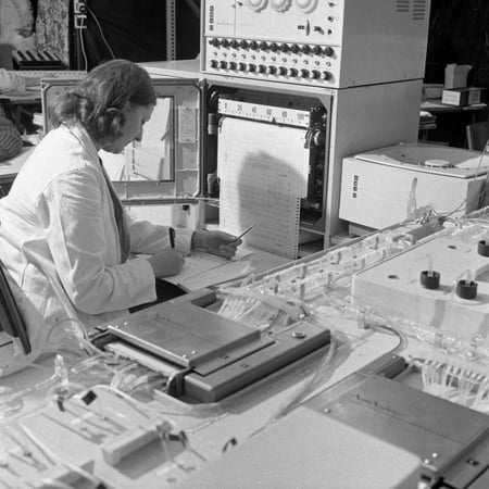 - A Sequential Multi Analyser Machine at Rotherham General Infirmary, 1967 Print Wall Art By Michael Walters
