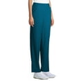 thumbnail image 5 of ClimateRight by Cuddl Duds Modern Fit Straight-Leg Flat Front Scrub Pant (Women's Petite), 1 Count, 1 Pack, 5 of 6