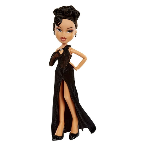 Bratz x Kylie Jenner Night Fashion Doll with Evening Gown, Pet Dog