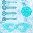 thumbnail image 3 of Masques Rafraîchissants pour les Yeux, Lot de 2 Masques en Gel et Perles pour Soulagement de la Migraine et Yeux Enflés, 3 of 6