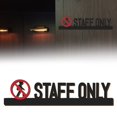 thumbnail image 5 of Removable Washroom Toilet Bathroom WC Sign Door Accessories Wall Sticker Home Decor, 5 of 5