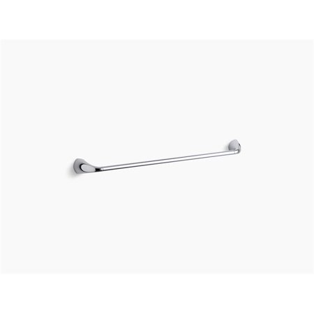 Kohler K-37051-CP 24 in. Alteo Towel Bar - Polished Chrome