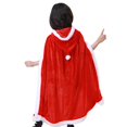 thumbnail image 4 of yingyy Costume de Noël Rouge Halloween Cape Carnaval Unisexe Adulte Velours Cosplay Robe Cape à Capuche Cape Douce et Confortable, 4 of 4