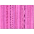 thumbnail image 1 of Ahgly Company Indoor Rectangle Solid Pink Modern Area Rugs, 2' x 3', 1 of 4
